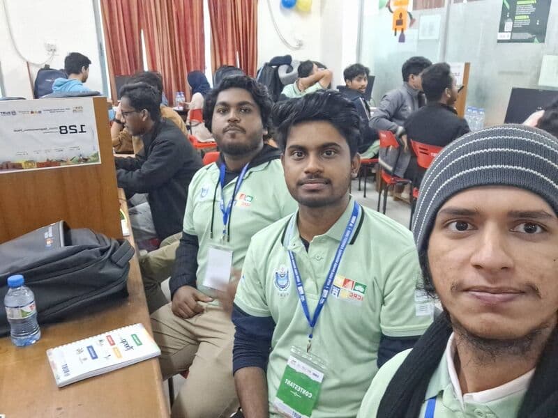 Programming contest in progress